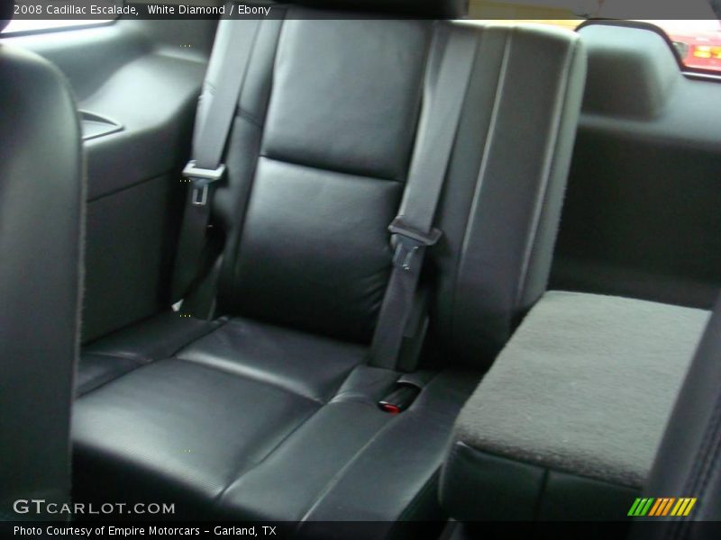 White Diamond / Ebony 2008 Cadillac Escalade