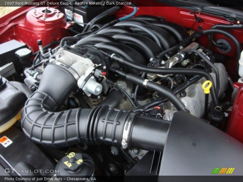  2007 Mustang GT Deluxe Coupe Engine - 4.6 Liter SOHC 24-Valve VVT V8