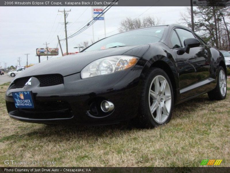 Kalapana Black / Dark Charcoal 2006 Mitsubishi Eclipse GT Coupe