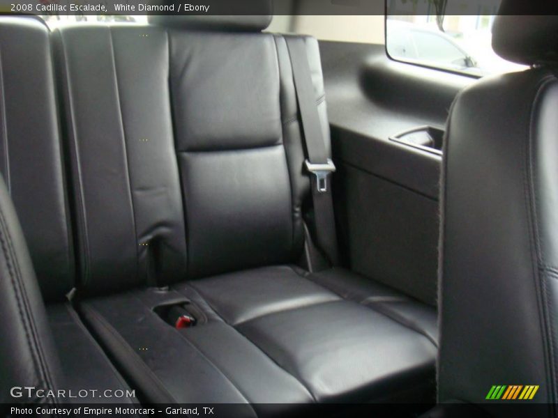 White Diamond / Ebony 2008 Cadillac Escalade