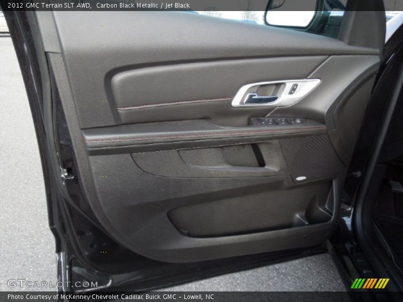 Carbon Black Metallic / Jet Black 2012 GMC Terrain SLT AWD