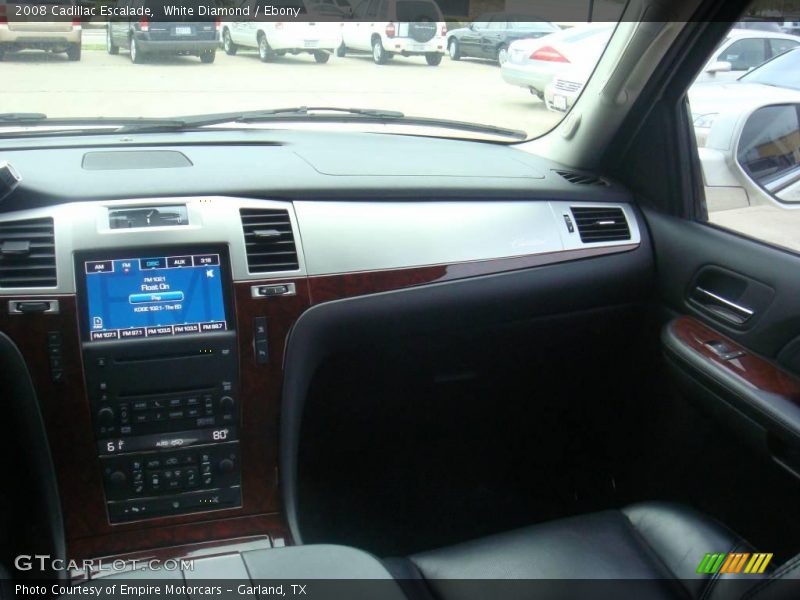 White Diamond / Ebony 2008 Cadillac Escalade
