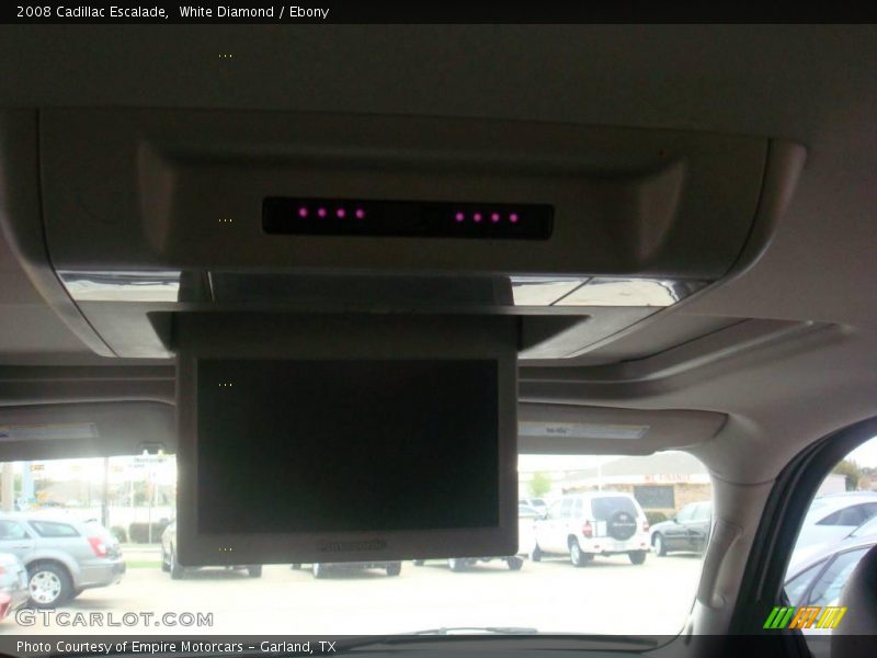 White Diamond / Ebony 2008 Cadillac Escalade