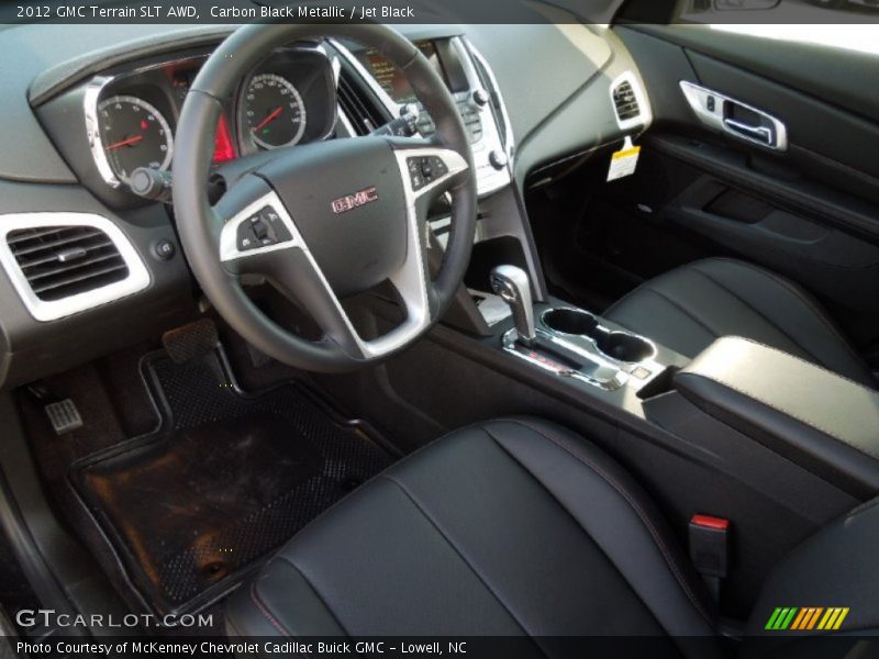 Jet Black Interior - 2012 Terrain SLT AWD 