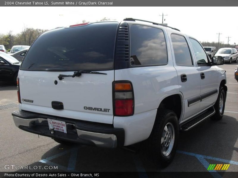 Summit White / Gray/Dark Charcoal 2004 Chevrolet Tahoe LS
