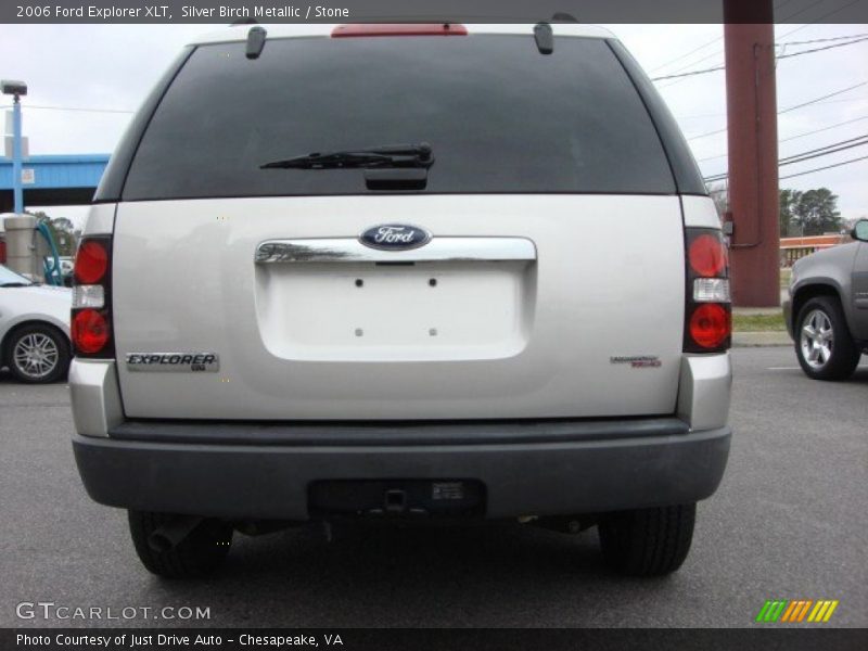Silver Birch Metallic / Stone 2006 Ford Explorer XLT