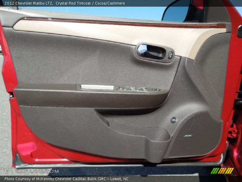 Crystal Red Tintcoat / Cocoa/Cashmere 2012 Chevrolet Malibu LTZ
