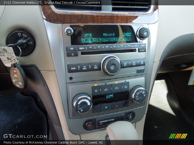 Crystal Red Tintcoat / Cocoa/Cashmere 2012 Chevrolet Malibu LTZ