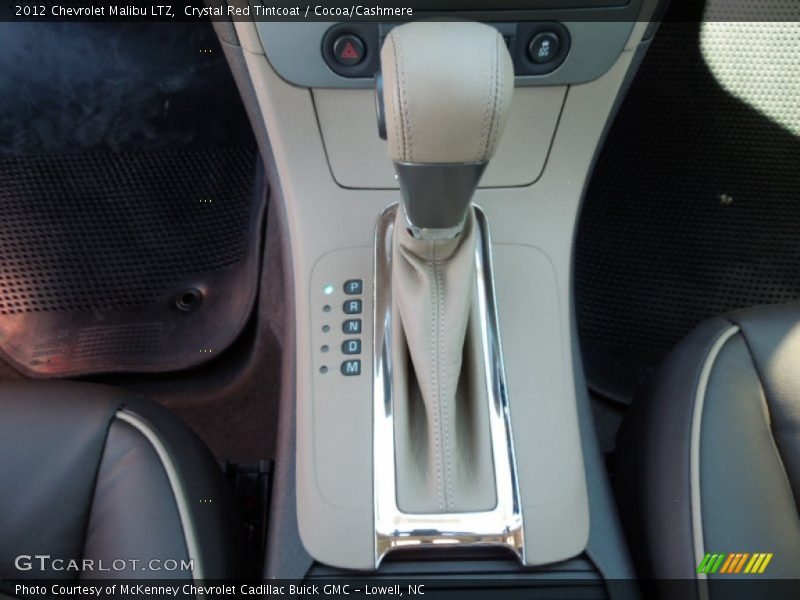 Crystal Red Tintcoat / Cocoa/Cashmere 2012 Chevrolet Malibu LTZ