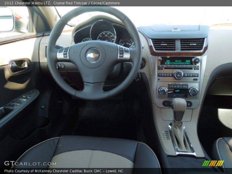 Crystal Red Tintcoat / Cocoa/Cashmere 2012 Chevrolet Malibu LTZ