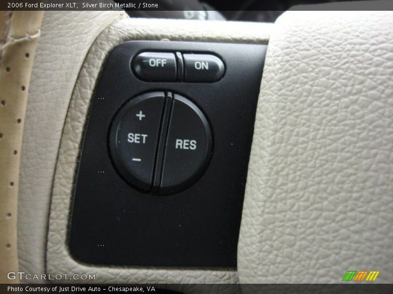Silver Birch Metallic / Stone 2006 Ford Explorer XLT