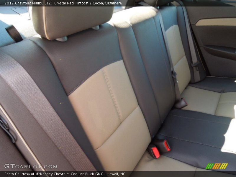 Crystal Red Tintcoat / Cocoa/Cashmere 2012 Chevrolet Malibu LTZ