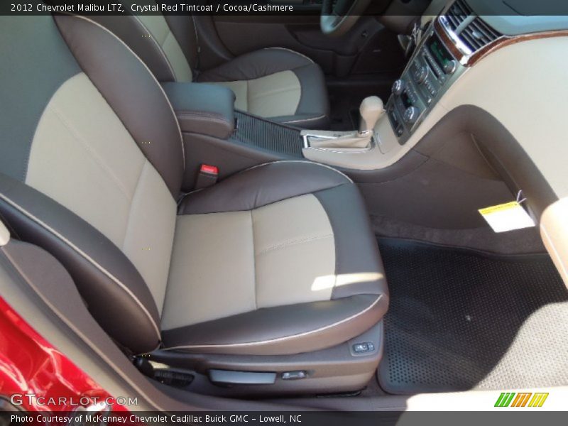Crystal Red Tintcoat / Cocoa/Cashmere 2012 Chevrolet Malibu LTZ