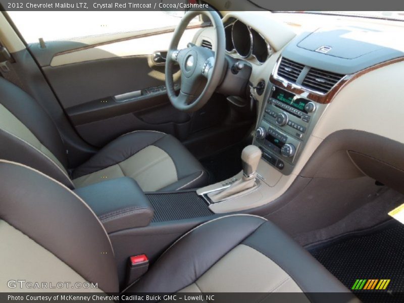 Crystal Red Tintcoat / Cocoa/Cashmere 2012 Chevrolet Malibu LTZ