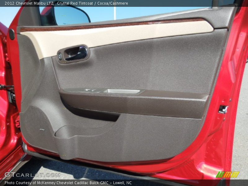 Crystal Red Tintcoat / Cocoa/Cashmere 2012 Chevrolet Malibu LTZ