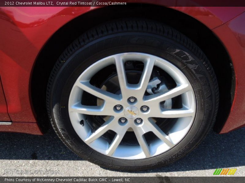 Crystal Red Tintcoat / Cocoa/Cashmere 2012 Chevrolet Malibu LTZ