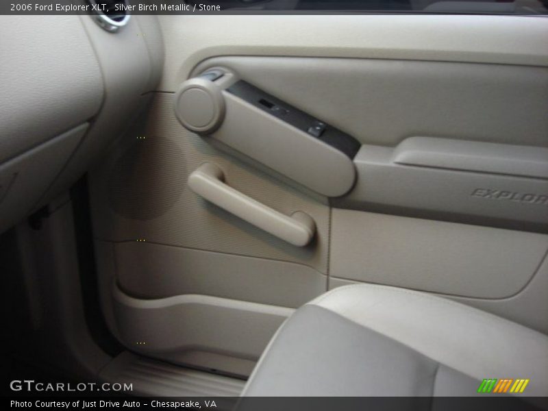 Silver Birch Metallic / Stone 2006 Ford Explorer XLT