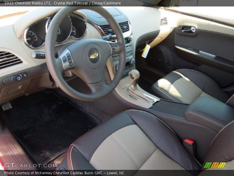Crystal Red Tintcoat / Cocoa/Cashmere 2012 Chevrolet Malibu LTZ