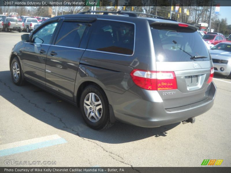 Nimbus Gray Metallic / Ivory 2007 Honda Odyssey EX