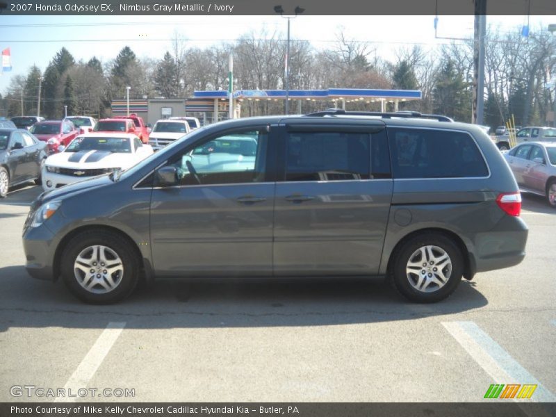 Nimbus Gray Metallic / Ivory 2007 Honda Odyssey EX