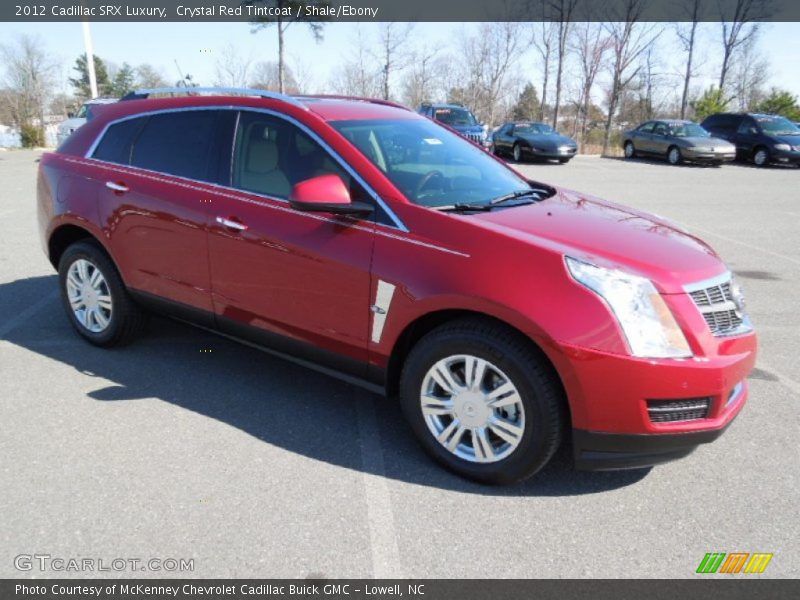 Crystal Red Tintcoat / Shale/Ebony 2012 Cadillac SRX Luxury