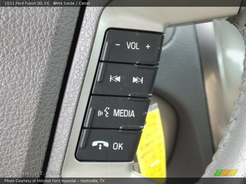 White Suede / Camel 2011 Ford Fusion SEL V6