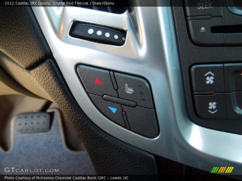 Crystal Red Tintcoat / Shale/Ebony 2012 Cadillac SRX Luxury