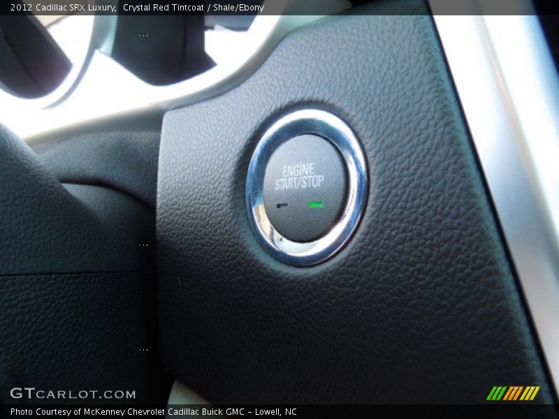 Crystal Red Tintcoat / Shale/Ebony 2012 Cadillac SRX Luxury