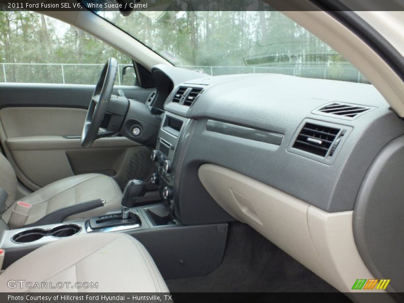 White Suede / Camel 2011 Ford Fusion SEL V6