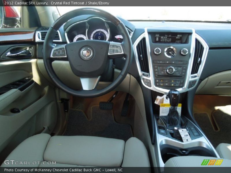 Crystal Red Tintcoat / Shale/Ebony 2012 Cadillac SRX Luxury