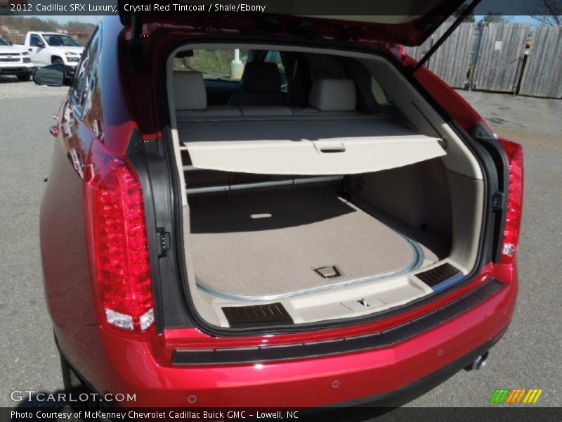 Crystal Red Tintcoat / Shale/Ebony 2012 Cadillac SRX Luxury