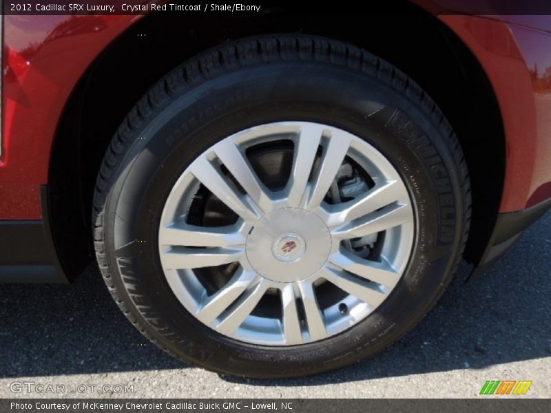 Crystal Red Tintcoat / Shale/Ebony 2012 Cadillac SRX Luxury