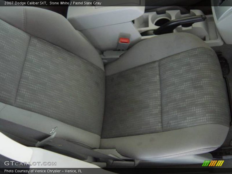 Stone White / Pastel Slate Gray 2007 Dodge Caliber SXT