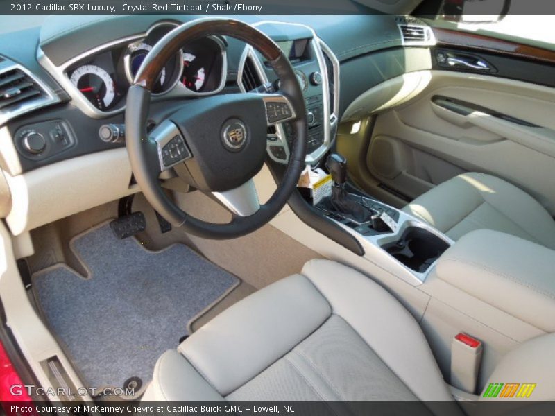 Crystal Red Tintcoat / Shale/Ebony 2012 Cadillac SRX Luxury