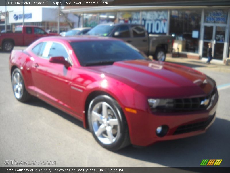 Red Jewel Tintcoat / Black 2010 Chevrolet Camaro LT Coupe