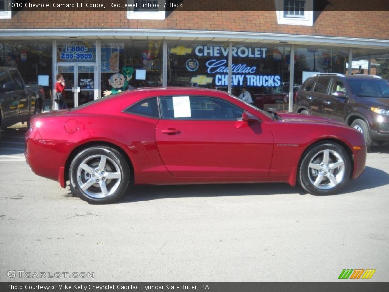 Red Jewel Tintcoat / Black 2010 Chevrolet Camaro LT Coupe