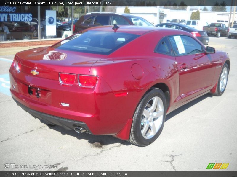 Red Jewel Tintcoat / Black 2010 Chevrolet Camaro LT Coupe
