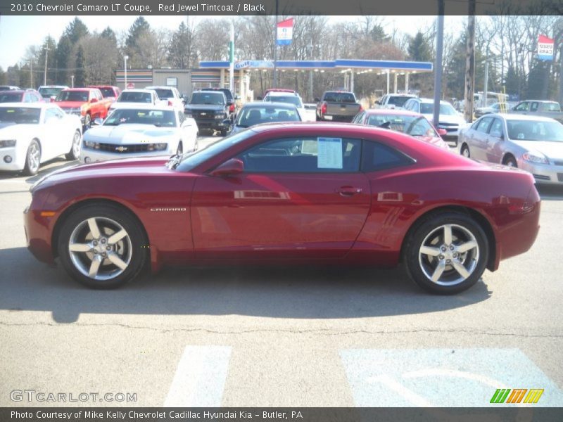 Red Jewel Tintcoat / Black 2010 Chevrolet Camaro LT Coupe