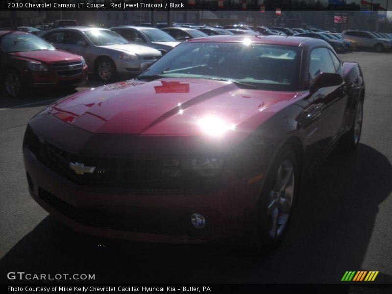 Red Jewel Tintcoat / Black 2010 Chevrolet Camaro LT Coupe