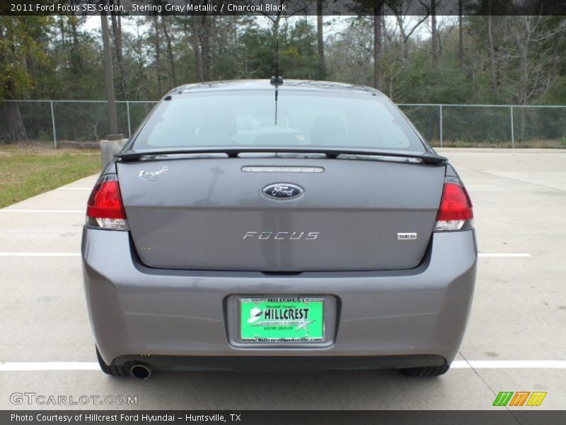 Sterling Gray Metallic / Charcoal Black 2011 Ford Focus SES Sedan