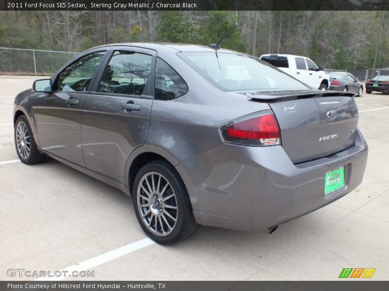 Sterling Gray Metallic / Charcoal Black 2011 Ford Focus SES Sedan