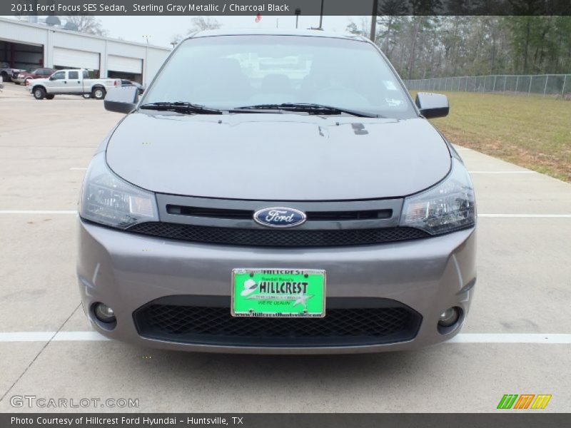 Sterling Gray Metallic / Charcoal Black 2011 Ford Focus SES Sedan