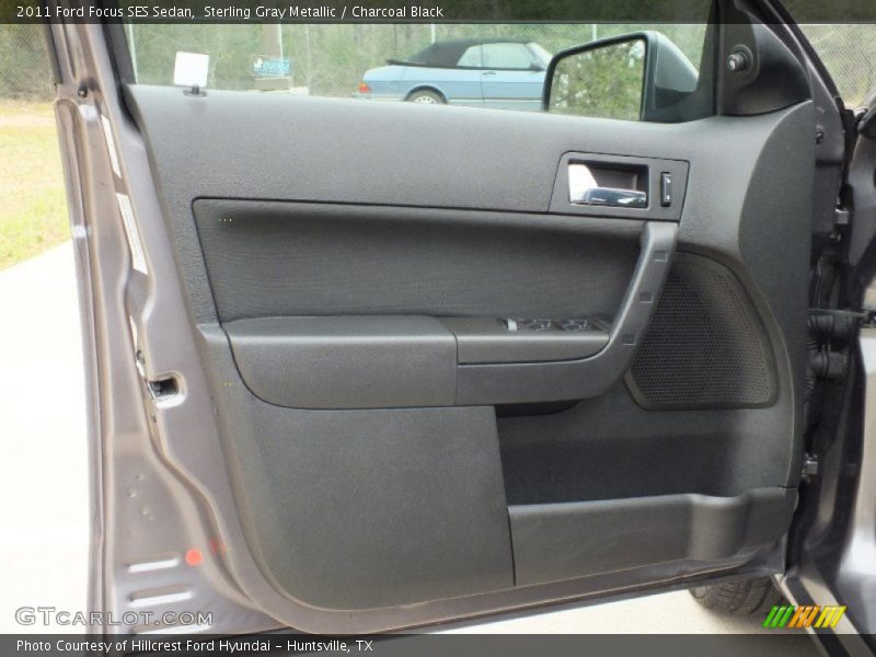 Sterling Gray Metallic / Charcoal Black 2011 Ford Focus SES Sedan