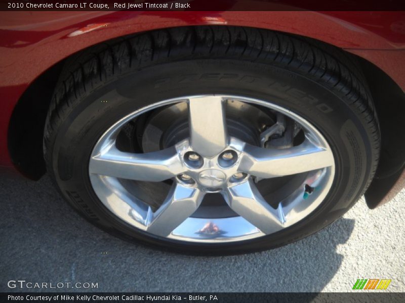 Red Jewel Tintcoat / Black 2010 Chevrolet Camaro LT Coupe