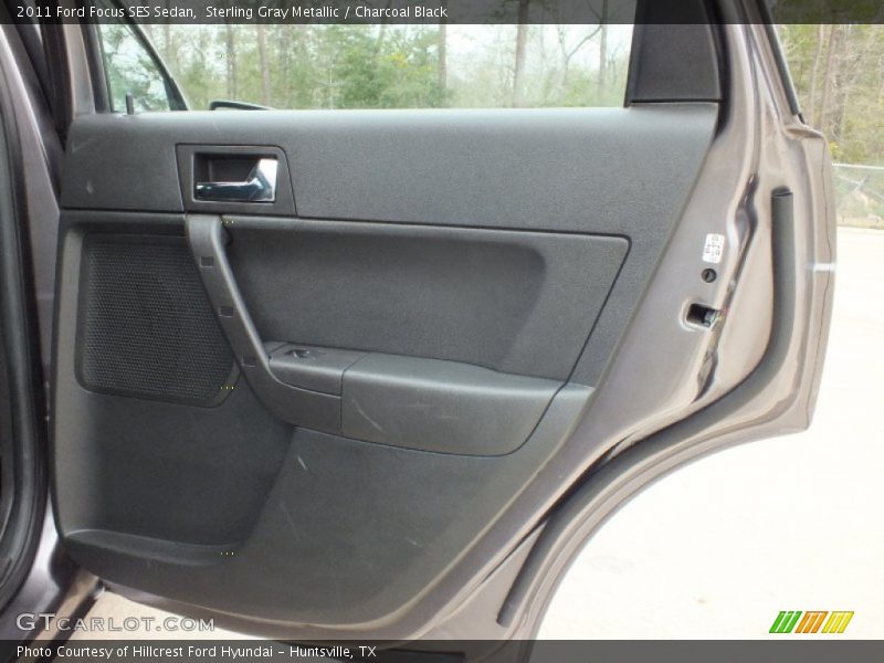 Sterling Gray Metallic / Charcoal Black 2011 Ford Focus SES Sedan