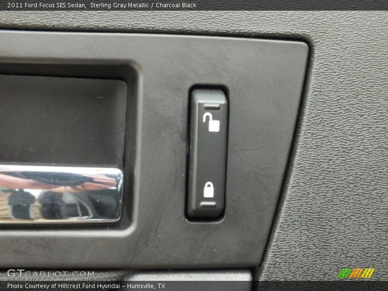 Sterling Gray Metallic / Charcoal Black 2011 Ford Focus SES Sedan