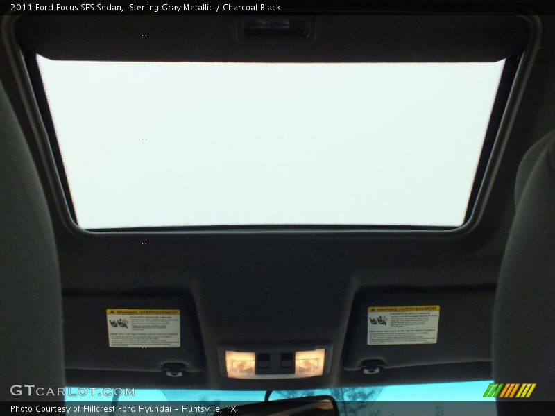 Sterling Gray Metallic / Charcoal Black 2011 Ford Focus SES Sedan