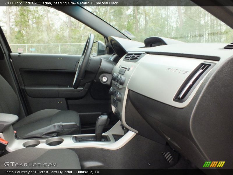 Sterling Gray Metallic / Charcoal Black 2011 Ford Focus SES Sedan