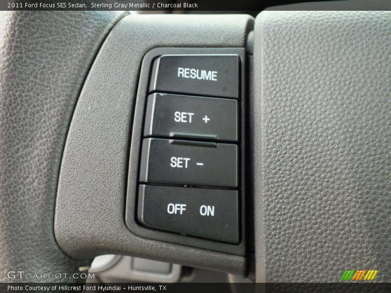 Sterling Gray Metallic / Charcoal Black 2011 Ford Focus SES Sedan