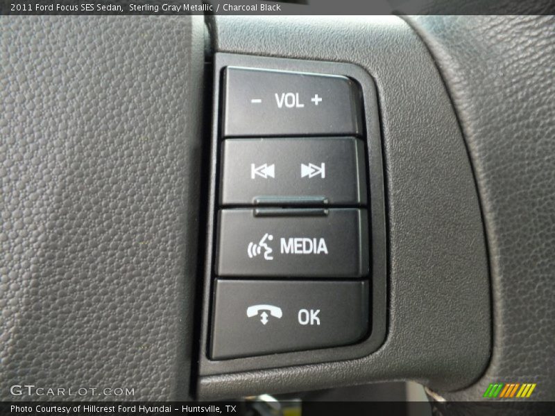Sterling Gray Metallic / Charcoal Black 2011 Ford Focus SES Sedan